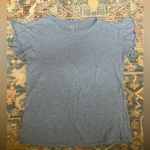 Heather Blue Loft Tee